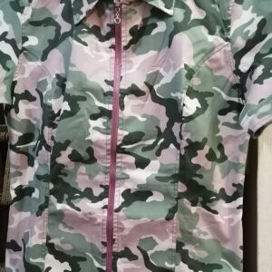 Camisa Fem Sarja Camuflada GG